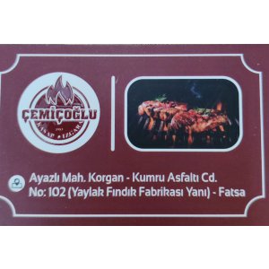 Çemiçoğlu Kasap & Izgara Restaurant Fatsa - Ordu | 0452 423 32 33